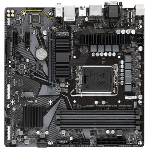 Bekijk afbeelding 2 van Gigabyte 1700 B660M DS3H DDR4 - 2xM.2/2xDP/HDMI/VGA/Ã‚ÂµATX